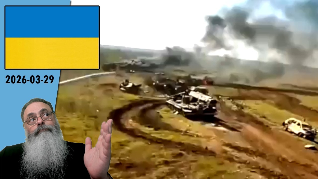 #Ucrânia 2026-03-29: OFENSIVA RUSSA no SUL FALHA CATASTROFICAMENTE: 10 MIL BAIXAS e ZERO AVANÇO