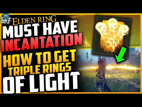 Elden Ring: AMAZING INCANTATION - How To Get The Triple Rings Of Light - Location & Guide