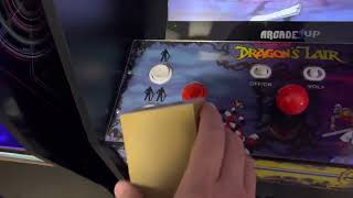 Removing the sharp edge on Arcade1up control panel plexi