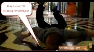 Rutschsicherheit - Verkehrssicherungspflicht in Deutschland - Stein-Doktor