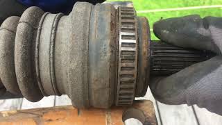 BMW E90 318d (2009) ABS Reluctor Ring replacement