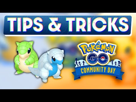 SANDSHREW COMMUNITY DAY TIPS & TRICKS | POKEMON GO