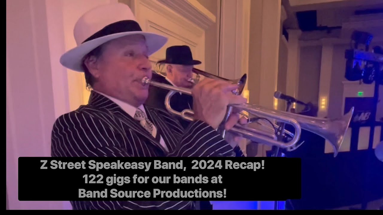Promotional video thumbnail 4 for Z Street Speakeasy Band, Gatsby Band, 20s Band, Jazz Band, to Current