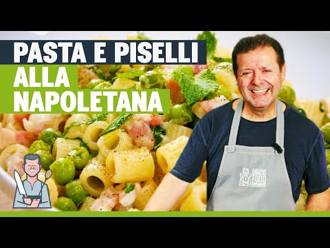 PASTA E PISELLI ALLA NAPOLETANA - Ricetta semplice e goduriosa!