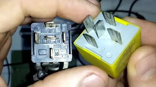 FUNCIONAMIENTO DE RELEVADOR DE CORRIENTE EN MOTOS Y COCHES