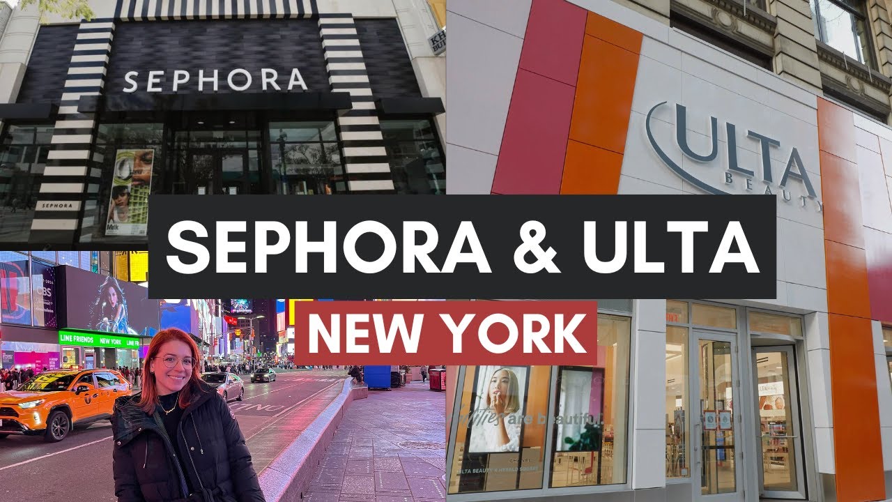 TOUR pela MAIOR SEPHORA e ULTA BEAUTY de NOVA YORK