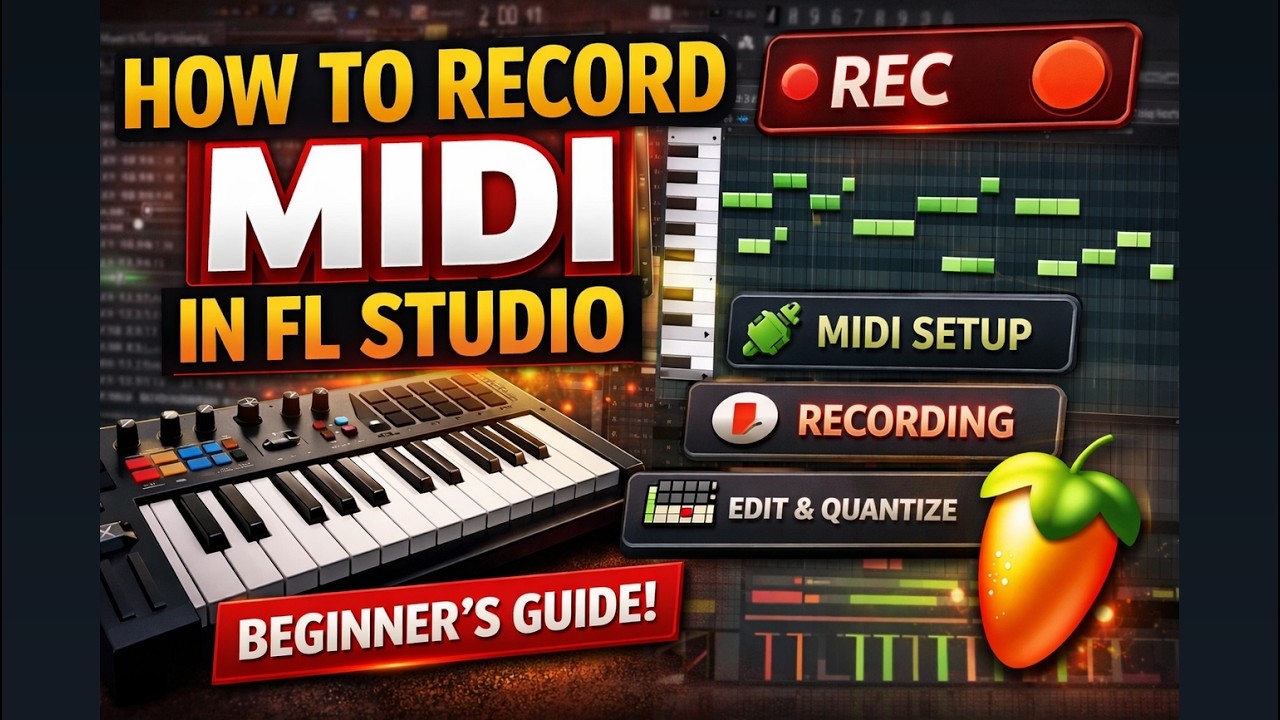 How to Record MIDI in FL Studio (Step-by-Step Beginner Guide)