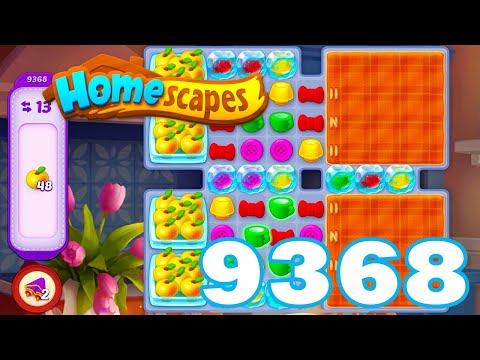 Homescapes Level 9368 HD | 3 - match puzzle game | Gameplay Walkthrough | android | GameGo Game IOS