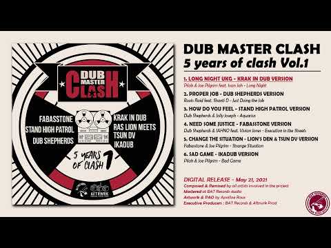 Dub Master Clash - 5 Years of Clash / Volume 1 #BATRecords