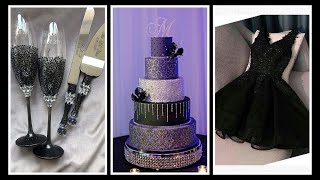 Fiesta Quinceañera color negro 🖤 ideas 💡