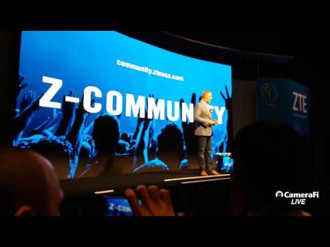 ZTE CES Live Press Event! New Device! Axon Max!
