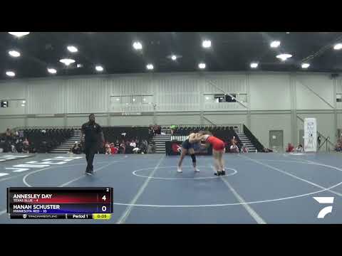117 Lbs Placement Matches (16 Team) - Annesley Day, Texas Blue Vs Hanah Schuster, Minnesota Red A3