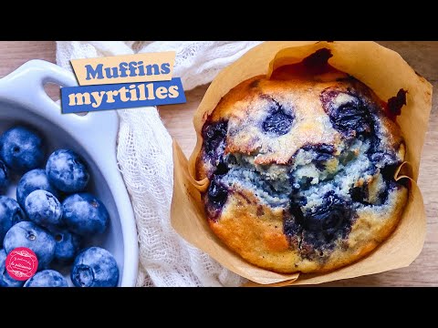 Recette Muffins myrtilles et citron
