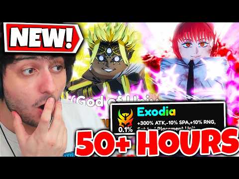 I Spent 50+ HOURS Getting OVERPOWERED 0.0045% Units in Roblox!