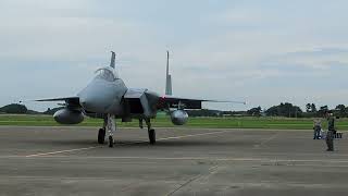 【ショート】2023八戸航空基地祭 F-15J タキシング【帰投】