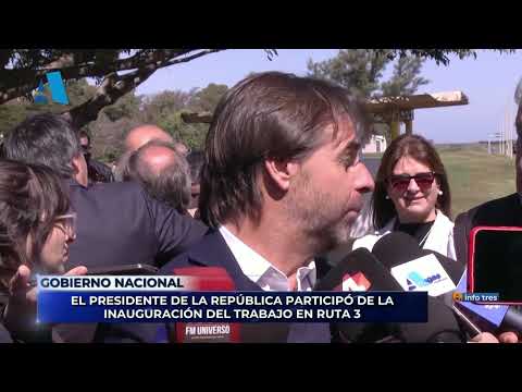 Infotres - 05/09/2023 - Luis Lacalle Pou - José Luis Falero - Pablo Caram Murillo