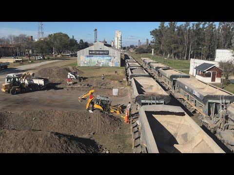 [4K] DESCARGA DE PIEDRA EN MARCOS JUÁREZ - PARTE 2!!!!!!