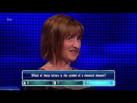 Alison Gets Her Chemical Element Question Wrong - The Chase