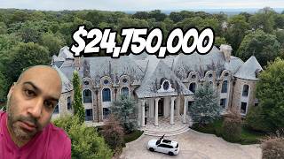 I TOURED A $25 MILLION NEW JERSEY MEGA-MANSION | Zillow Gone Wild