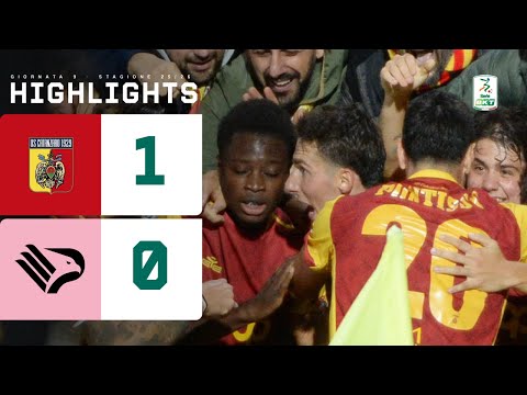 Catanzaro-Palermo 1-0 | CISSÈ regala la prima gioia stagionale ai giallorossi | HIGHLIGHTS Serie BKT