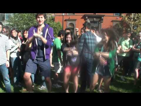 k-Beats Presents UPenn Gangnam Style Flash Mob | Ninjaboi Productions
