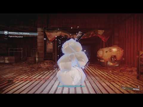 Solo Ordeal Nightfall The Disgraced 100k Titan run