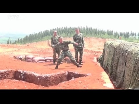 Grenade Slips From a Soldier’s Hand During Training