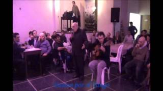 ALBERTO PODESTA y JULIAN HERMIDA interpretando el tango PERCAL en FLOREAL MILONGA