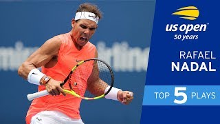 Top 5 Plays of Week 1: Rafael Nadal