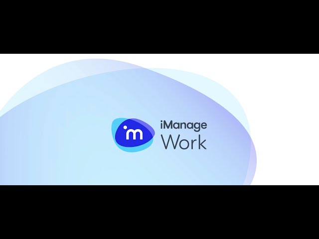 iManage product / service