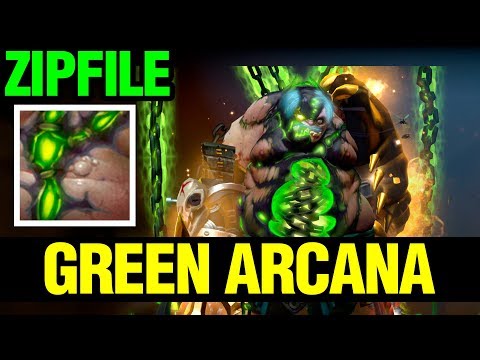 Zipfile And The Green Arcana - Pudge - Dota 2