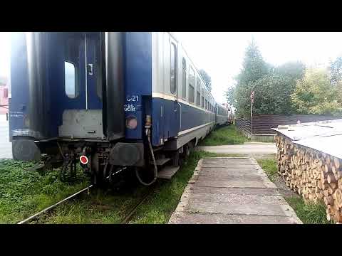 H452 pleacă din Halta Putna Centru cu Trenul R5628 Putna-Suceava 30.09.2022