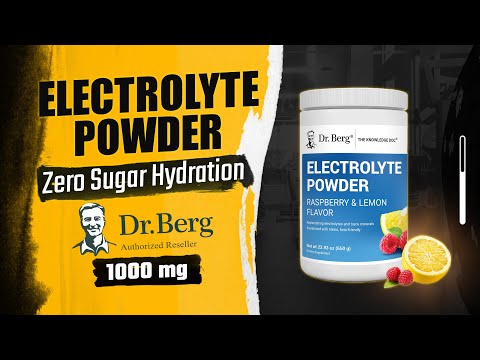 Dr. Berg Zero Sugar Hydration | Keto Electrolyte Powder