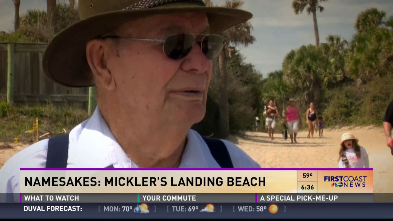 Namesakes: Mickler's Landing Beach - First Coast News