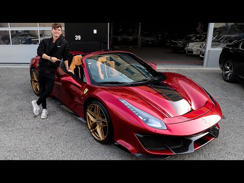 This Ferrari 488 Pista Spider has over £120,000 of options