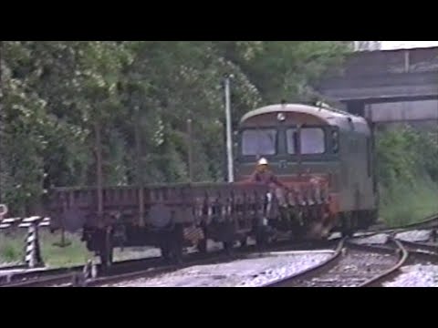 Grandi manovre con D345.1145 a SALUZZO e CUNEO GESSO 1994