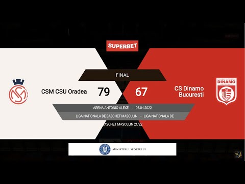 LNBM 2021-2022: CSM CSU Oradea - Dinamo București