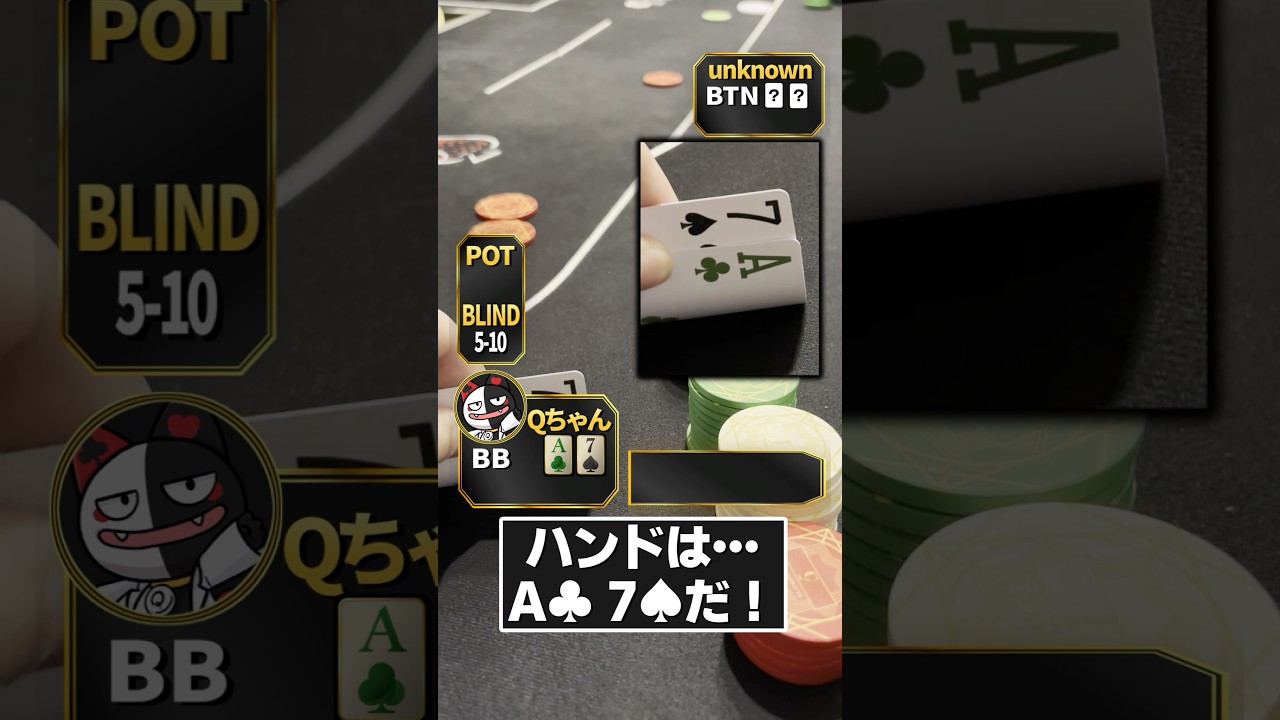 おりすぎてない？最低限守るべき頻度の求め方 #ポーカー #ゆっくり解説