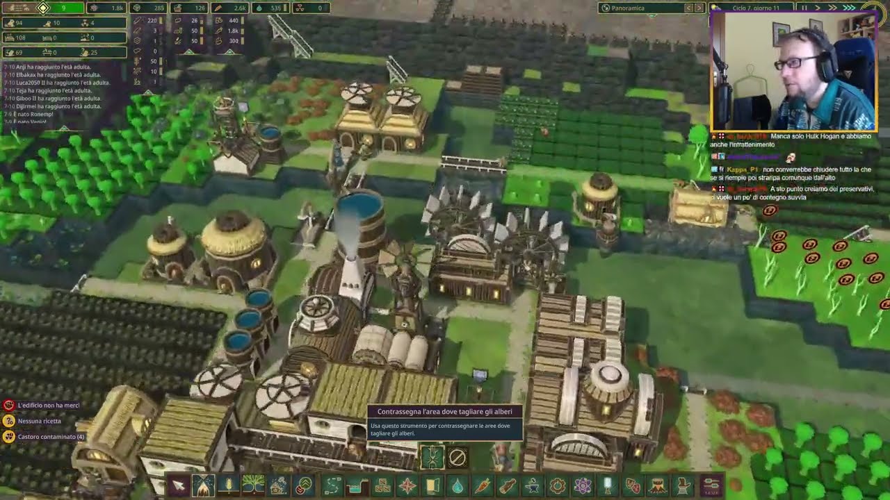 Pasquetta con i Castori! | Timberborn [ !instant - !mangayo - !giveaway ]