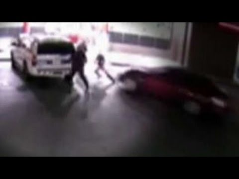 Three Phoenix police officers run down in parking lot