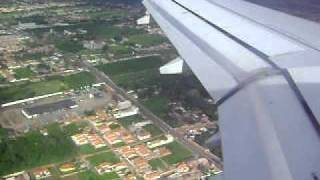 preview picture of video 'Pouso em Sao Luis-Ma, do A320 da TAM, vindo de Imperatriz-Ma'
