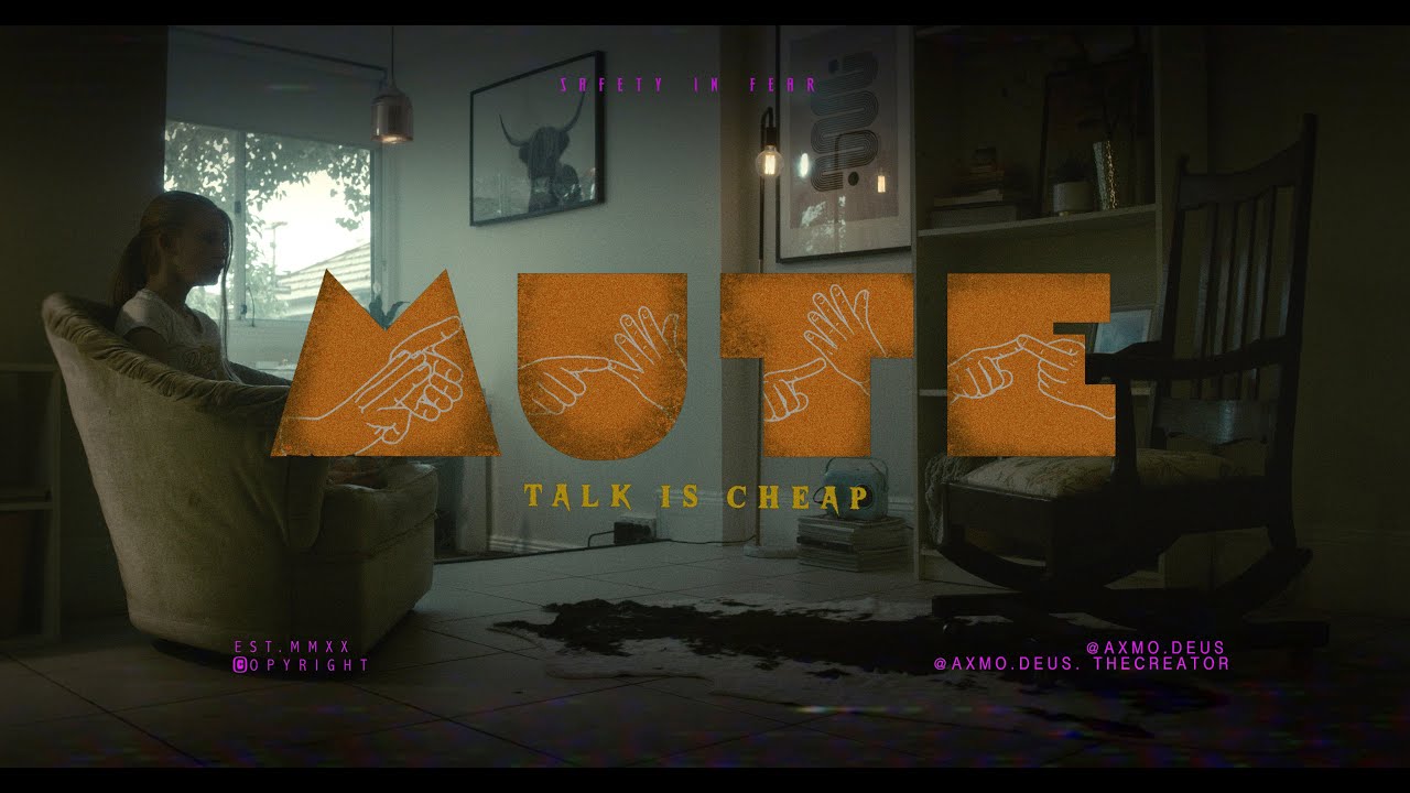 A deaf girl debates with an intruder who refuses to take no for an answer #shorts #fyp #horror