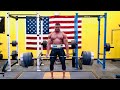 835x3 deadlift PR 8 WEEKS OUT FROM BODYBUILDING SHOW