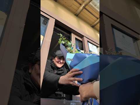 Überraschung am Drive-In 💐 mit share #ad