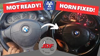 Fixing the horn and changing the steering wheel on my BMW Z3!