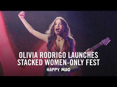 Olivia Rodrigo Announces ALL-WOMEN Daisy Chain Fields Festival! Chappell Roan, Stevie Nicks & More