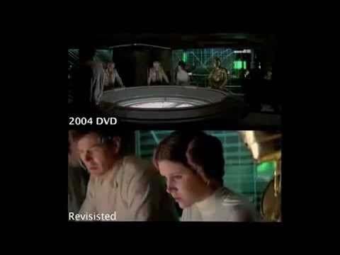 Adywans - Star wars: Revisited - Death star attack split screen.