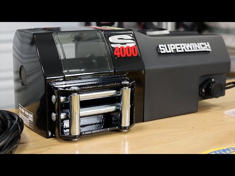 Superwinch S Series Utility Winch System S4000 SR