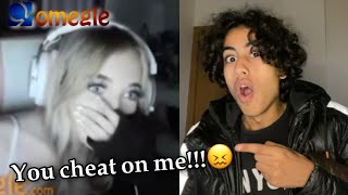 My Girlfriend Caught Me Cheating On Her On Omegle!!