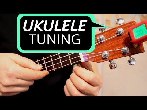 Ukulele TUNING for beginners - EASY comprehensive guide -  TIPS to stay in tune